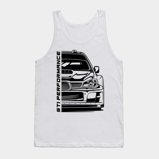 WRC Subaru WRX STI Performance Tank Top by idrdesign